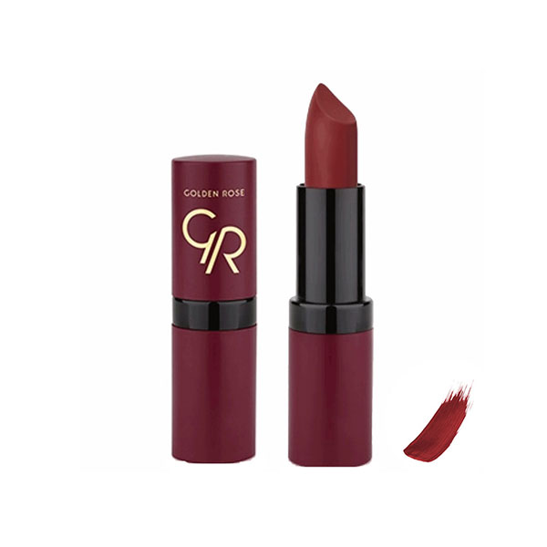 رژ لب جامد گلدن رز مدل 22 Velvet Matte