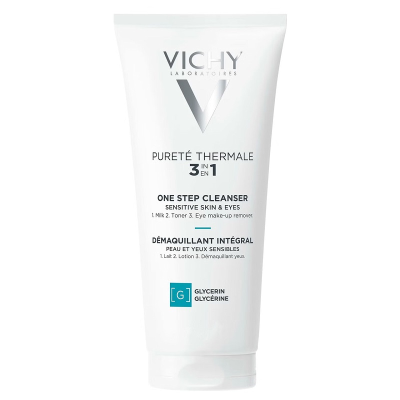 پاک کننده و شوینده صورت سه کاره ویشی مدل Vichy Pureté Thermale