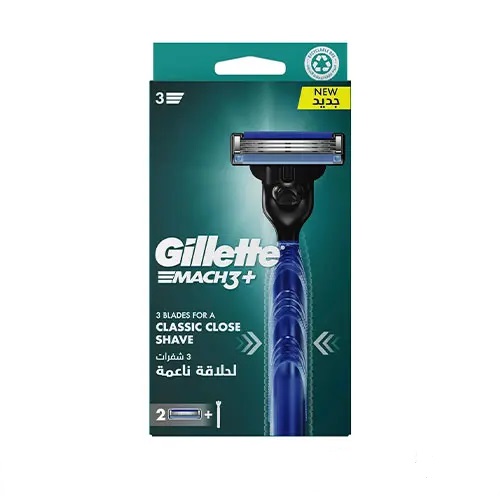 دسته اصلاح مچ تری ژیلت با 2 یدک