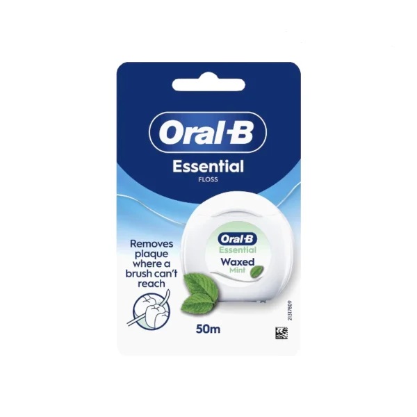 نخ دندان اورال بی مدل Essential Floss : طول 50 متر