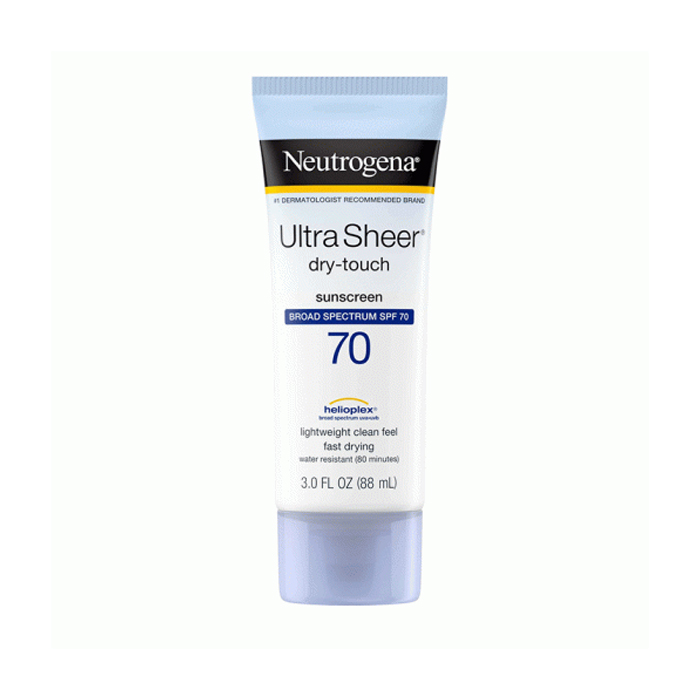 کرم ضدافتاب اولترا شیر نیتروژنا Neutorgena Ultra Sheer Dry Touch Sunscreen SPF 70 88ml	