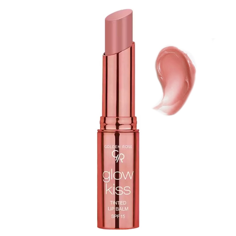 تینت لب Glow Kiss حاوی SPF 15 گلدن رز (01-Vanilla Latte)