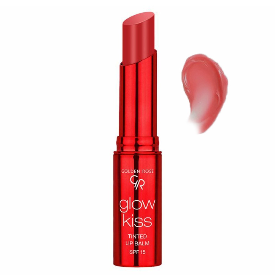 تینت لب Glow Kiss حاوی SPF 15 گلدن رز (05-cherry juice)