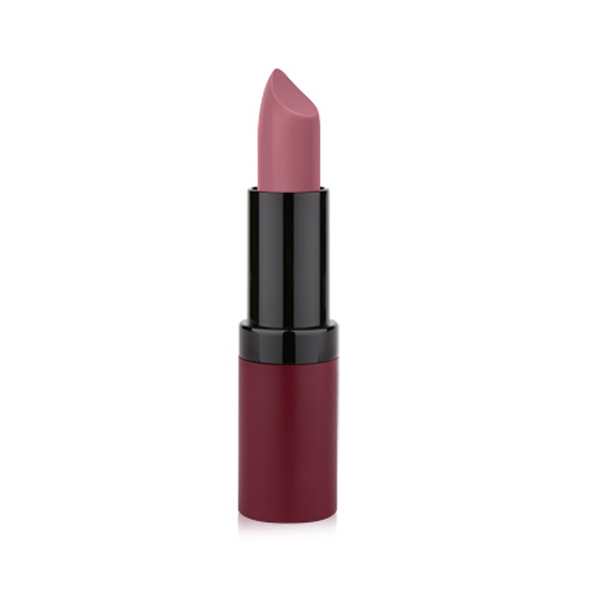 رژ لب جامد گلدن رز مدل 02 Velvet Matte