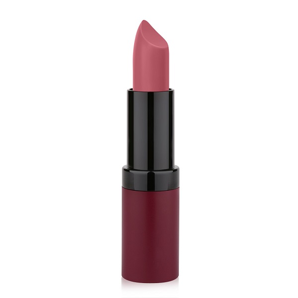 رژ لب جامد گلدن رز مدل 12 Velvet Matte