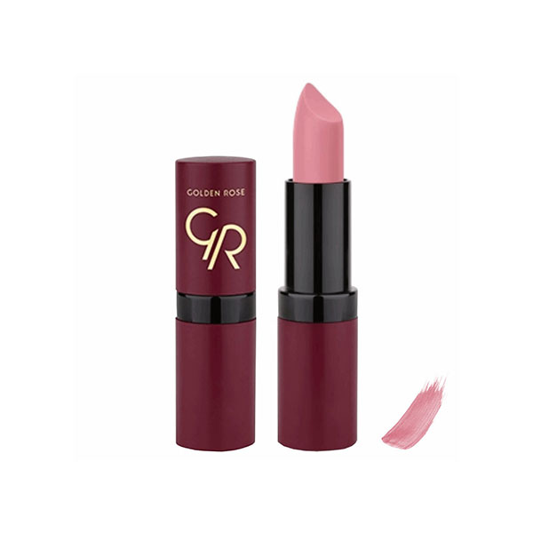 رژ لب جامد گلدن رز مدل 14 Velvet Matte