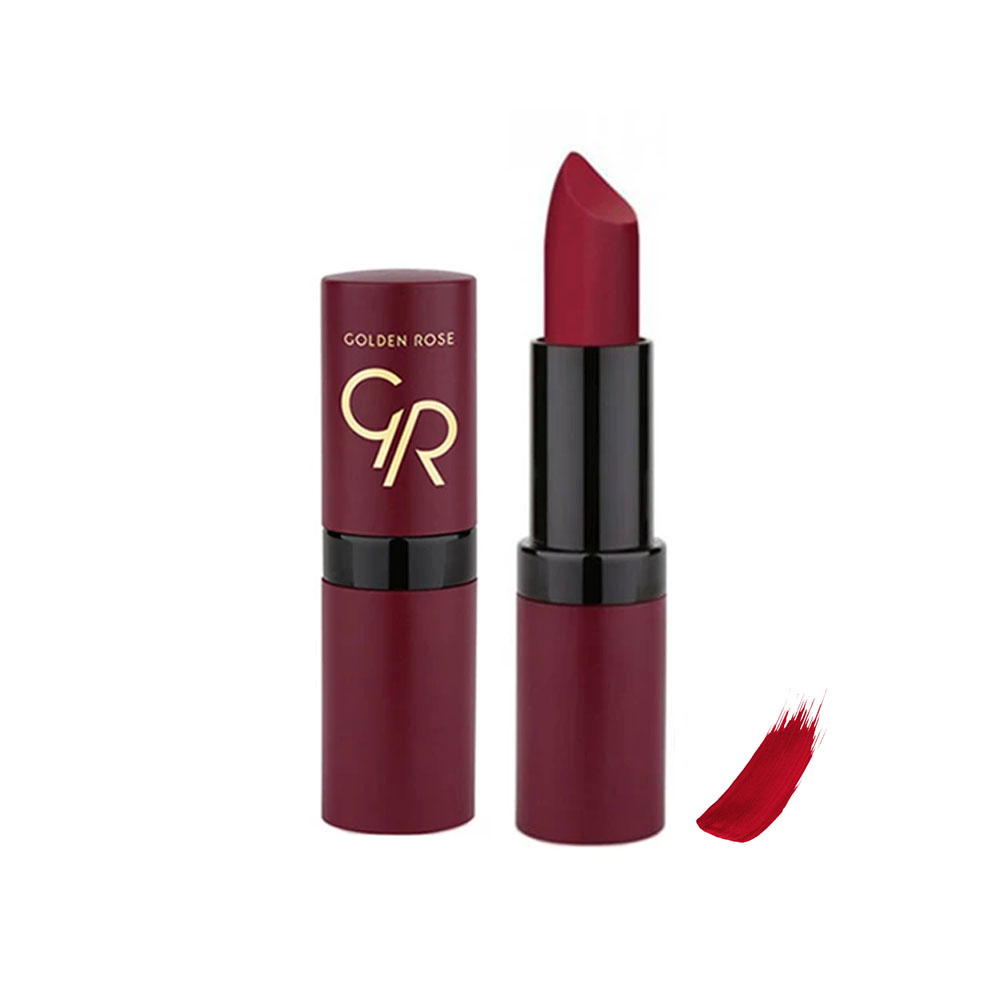 رژ لب جامد گلدن رز مدل 35 Velvet Matte