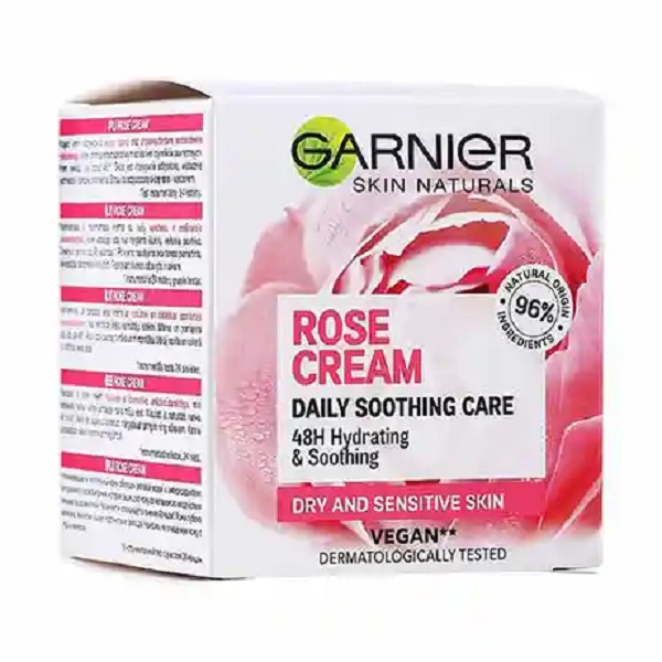 کرم آبرسان گل رز گارنیر GARNIER ROSE CREAM