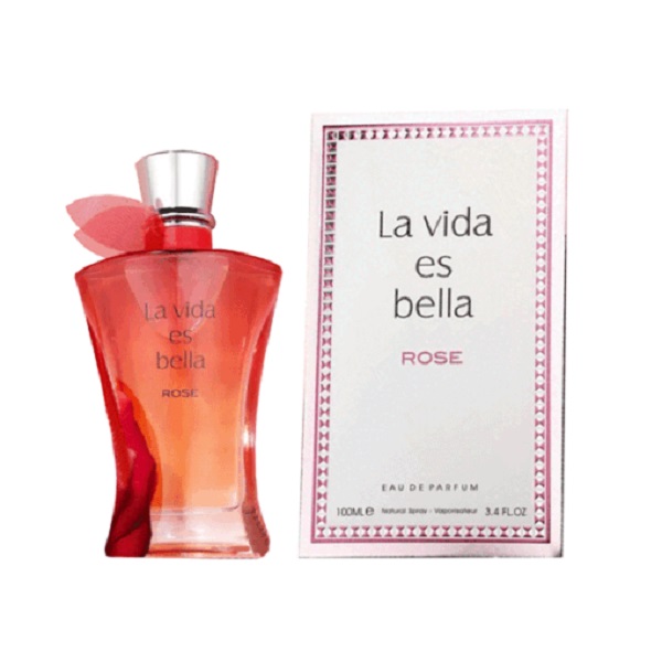 ادکلن فراگرنس ورد مدل لا ویدا اس بلا رز رایحه لانکوم لا ویه است بل ان رز