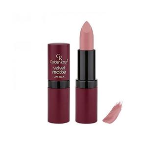 رژ لب جامد گلدن رز مدل 03 Velvet Matte