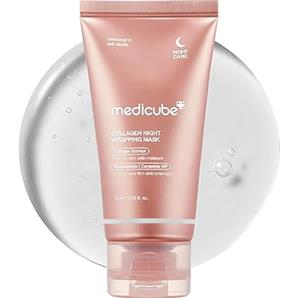 ماسک شب لایه بردار کلاژن مدی کیوب Medicube Collagen Night Wrapping Mask