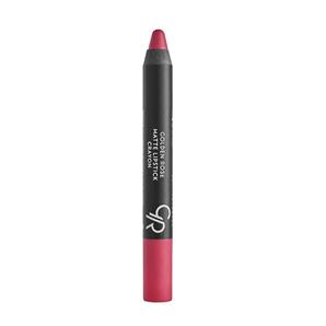  رژ لب مدادی مات گلدن رز مدل کرایون شماره 17 Golden Rose Matte Lipstick Crayon
