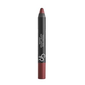 رژ لب مدادی مات گلدن رز مدل کرایون شماره 21 Golden Rose Matte Lipstick Crayon