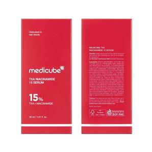 سرم مدی کیوب روشن‌کننده و ضدلک پوست TXA + Niacinamide 15%
