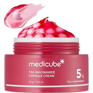 کرم کپسولی ضد لک و روشن کننده مدی کیوب مدل TXA Niacinamide