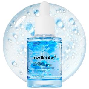 سرم آبرسان هیالورونیک اسید و مولتی پپتاید مدی کیوب حجم ۳۰ میلی لیتر