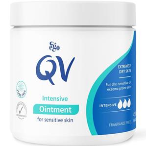 کرم مرطوب کننده کیو وی مدل intensive ointment پوست حساس