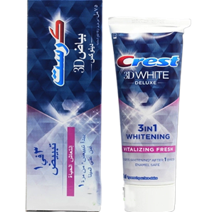 خمیر دندان 3 در 1 سفید کننده وایتلایزینگ 75 میلی لیتر کرست