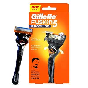 خود تراش ژیلت مدل FUSION 5 PROGLIDE FLEXBALL به همراه تیغ یدک بسته 4 عددی