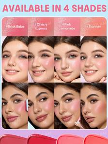 رژگونه استیکی شیگلم Sheglam سری Glass Glow رنگ Pink Lemonade وزن 15 گرم