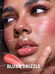 لیپ پلامپر حجم دهنده شیگلم مدل Bold Booster Lip Plumper رنگ Blush Drizzle