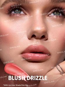 لیپ پلامپر حجم دهنده شیگلم مدل Bold Booster Lip Plumper رنگ Blush Drizzle