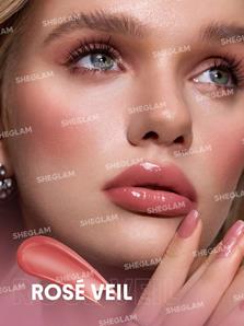 لیپ پلامپر حجم دهنده شیگلم مدل Bold Booster Lip Plumper رنگ Rose Veil