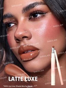 لیپ پلامپر حجم دهنده شیگلم مدل Bold Booster Lip Plumper رنگ Latte Luxe