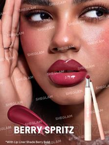 لیپ پلامپر حجم دهنده شیگلم مدل Bold Booster Lip Plumper رنگ Berry Spritz