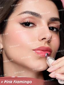 لیپ گلس حجم دهنده شیگلم Sheglam مدل Booster Shine رنگ Pink Flamingo