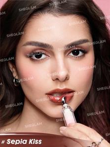 لیپ گلس حجم دهنده شیگلم Sheglam مدل Booster Shine رنگ Sepia Kiss