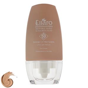 فلوئید ضد آفتاب رنگی وت فورس SPF 50 الارو