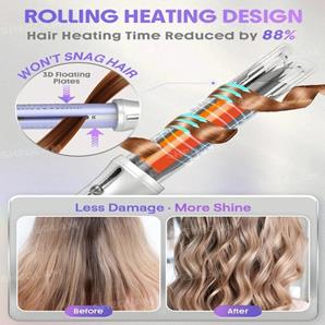 فر کننده و حالت دهنده مو شیگلم هیر مدل One Touch Airflow Styler Pro سایز 25 میلی متر