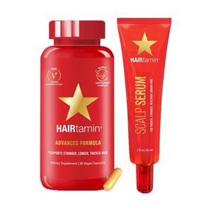 پک هیرتامین 30عددی و سرم مو هیرتامین 60 میل