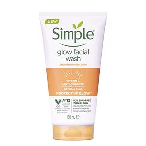 شوینده صورت روشن کننده glow سیمپل